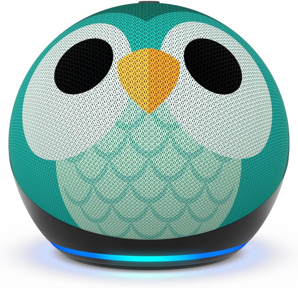 amazon echo dot kids smart speaker with alexa (latest) – owl amazon echo dot kids smart speaker with alexa (latest) – owl