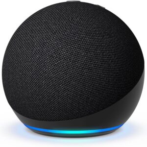 amazon echo dot smart speaker with alexa (latest) – charcoal